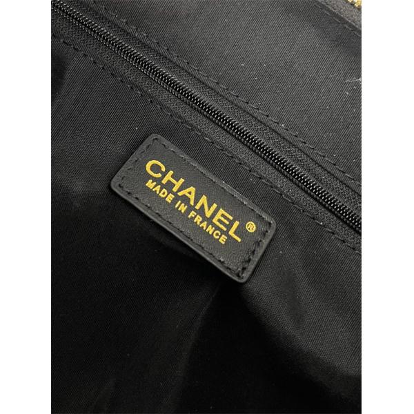 ブラックレザー 編み込みチェーン シャネル ハンドバッグ スーパーコピー レディース エレガント CHANEL