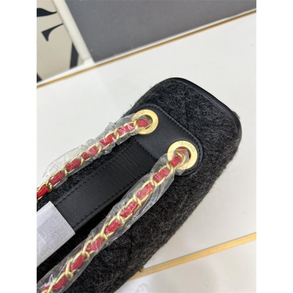 グレーモール 大サイズ CHANEL シャネル ショルダーバッグ コピー ユニセックス ヴィンテージ風