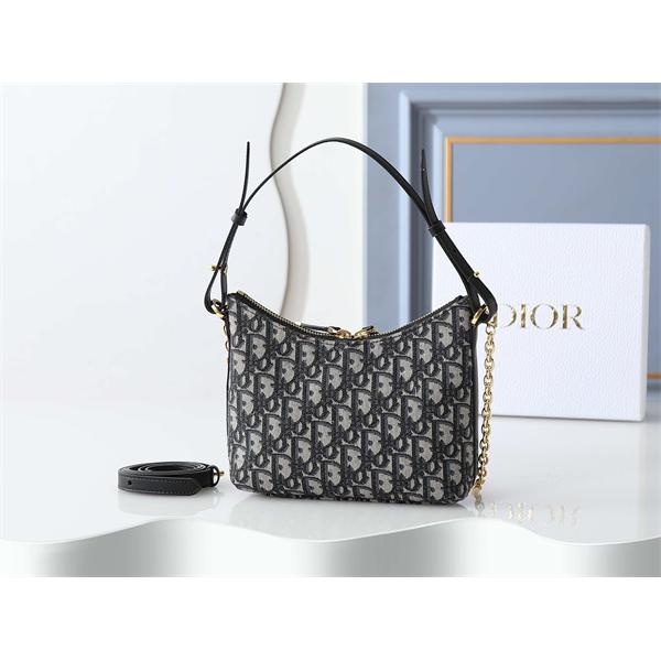  ダイオール老花 ゴールドチェーン ディオール DIOR アンダーアームバッグ 偽物 レディース エレガント