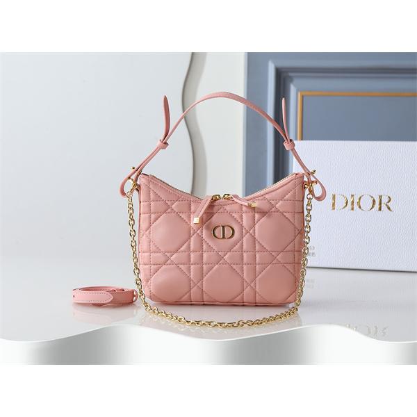 ブラック菱格 金属ロゴ ディオール ショルダーバッグ スーパーコピー レディース クラシック DIOR 