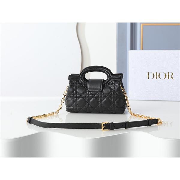 ディオール DIOR  ピンク菱格 パールロゴ ハンドバッグ スーパーコピー レディース フェミニン