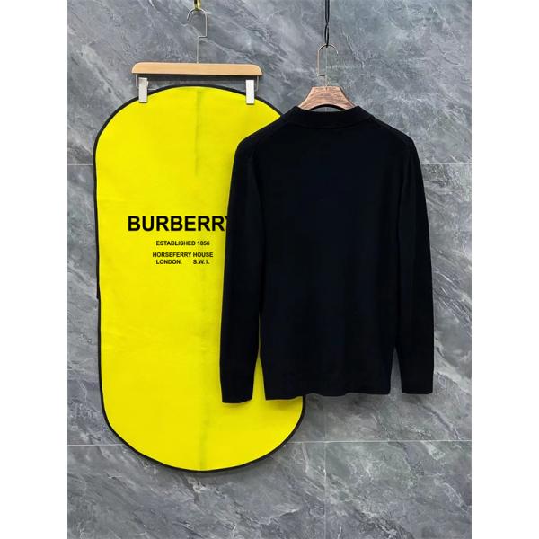 ダックロゴ ホワイト / ブラック バーバリー BURBERRY コピーニット ユニセックス クラシック