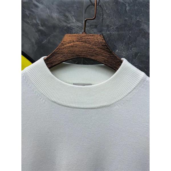 ロゴレタリング ホワイト / ブラック ユニセックス ファッショナブル バーバリー BURBERRY 偽物 ニット