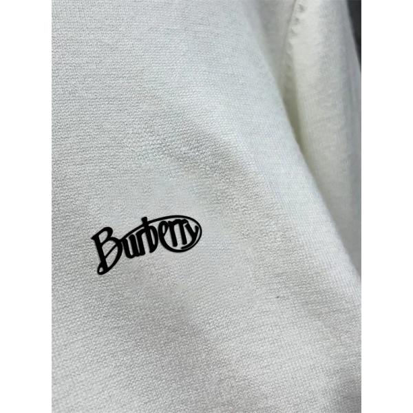 ロゴレタリング ホワイト / ブラック ユニセックス ファッショナブル バーバリー BURBERRY 偽物 ニット