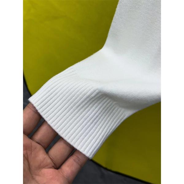 ロゴレタリング ホワイト / ブラック ユニセックス ファッショナブル バーバリー BURBERRY 偽物 ニット