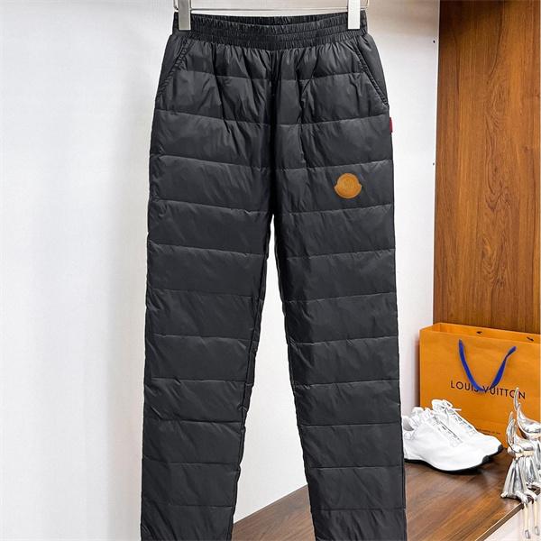 ブラックダッフル 円形ロゴ モンクレール MONCLER コピーパンツ ユニセックス 2025秋冬 クラシック