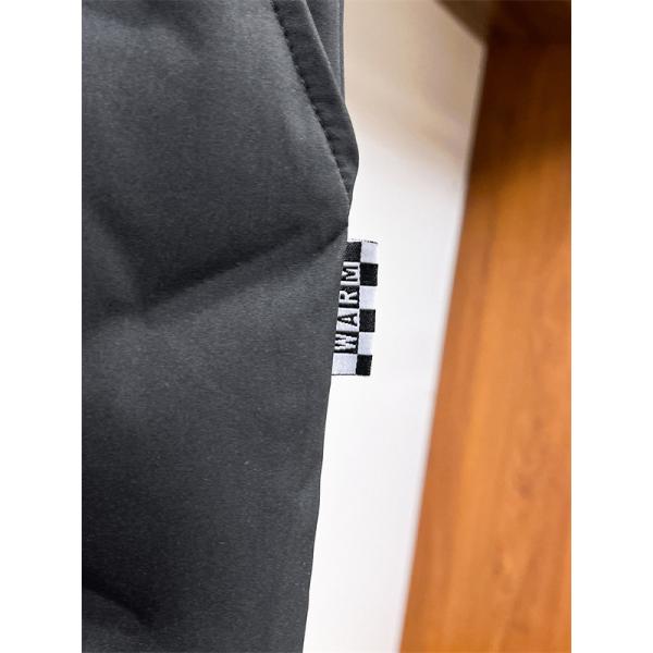 2025秋冬 ブラックダッフル 円形皮ロゴ モンクレール MONCLER スーパーコピーパンツ ユニセックス ウォーマー