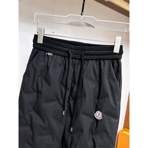 ブラックダッフル 抽繩ロゴ モンクレール MONCLER スーパーコピーパンツ ユニセックス トレンディ 2025秋冬