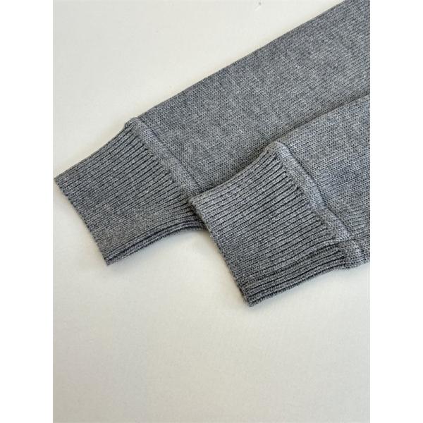  ロゴレタリング ネイビー / グレー モンクレール 2025秋冬 MONCLER コピーセーター ユニセックス クラシック