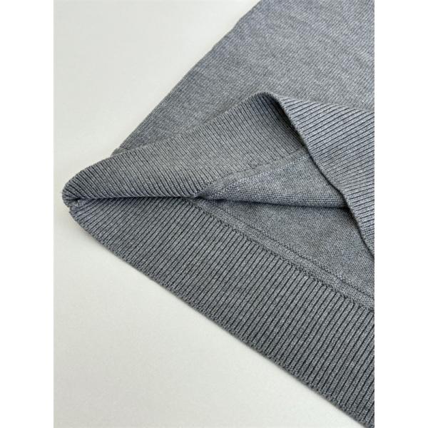  ロゴレタリング ネイビー / グレー モンクレール 2025秋冬 MONCLER コピーセーター ユニセックス クラシック