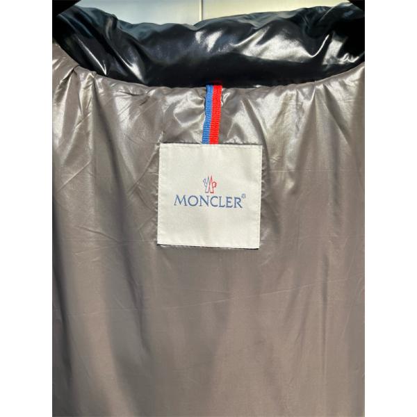 ブラック光沢ダウン 円形ロゴ 秋冬強保温 モンクレール MONCLER スーパーコピージャケット 定番