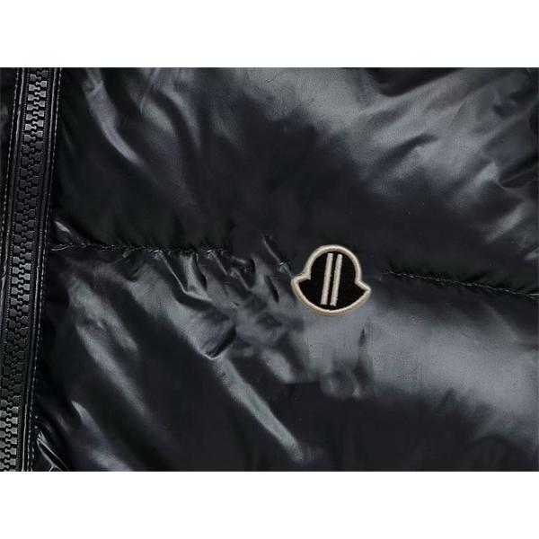 MONCLER ブラックダウン ミニマルロゴ 秋冬シャープ モンクレール スーパーコピージャケット ユニセックス