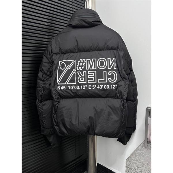 ブラック ストリート MONCLER ダウン 秋冬トレンド先行 モンクレール 高品質 コピージャケット トレンディ
