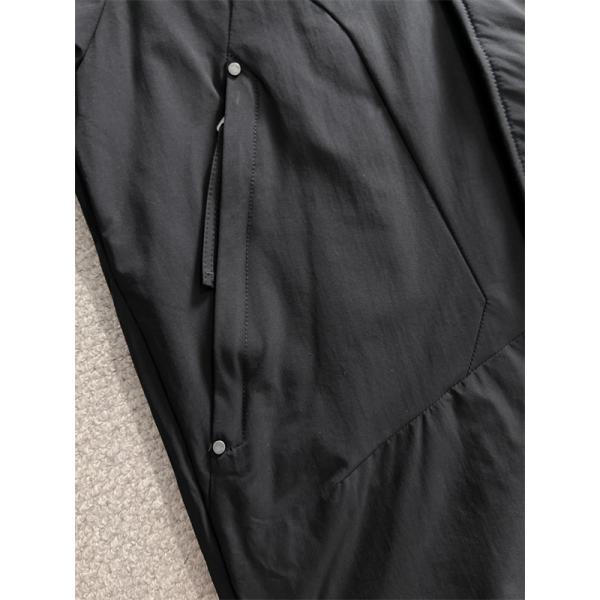 ブラック MONCLER ロング ダウン 連帽 ロゴ 秋冬長期着用 モンクレール 高品質 偽物コート レディース