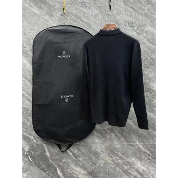 ブラック / グレー セーター POLO パターン ロゴ 2025秋冬個性 MONCLER モンクレール 高品質 コピー