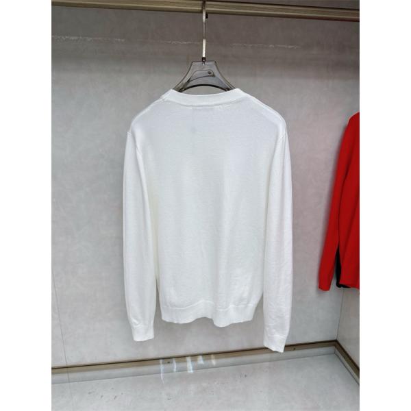 ブラック セーター MONCLER セーター 鮮明カラーロゴ 2025秋冬アクセント モンクレール 高品質コピートップス 