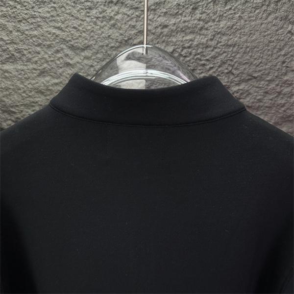 ネイビー ハーフジップ スウェット プラダ PRADA コピー 2025秋冬カジュアル シャープ