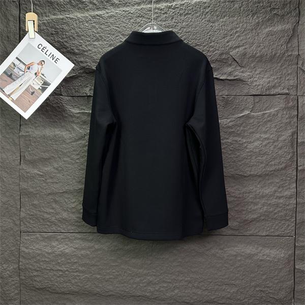 ネイビー ハーフジップ スウェット プラダ PRADA コピー 2025秋冬カジュアル シャープ