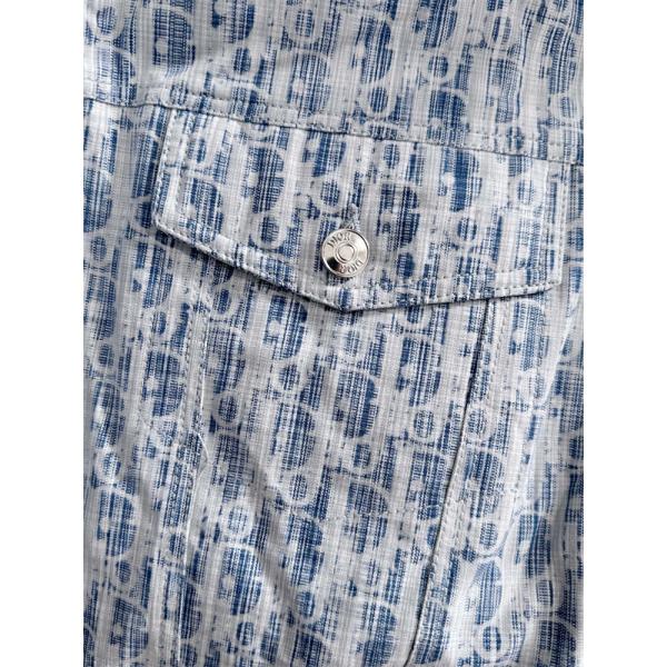 ライトブルー 老花 ジャケット 連帽 2025秋冬ファッショナブル ディオール DIOR スーパーコピーアウター