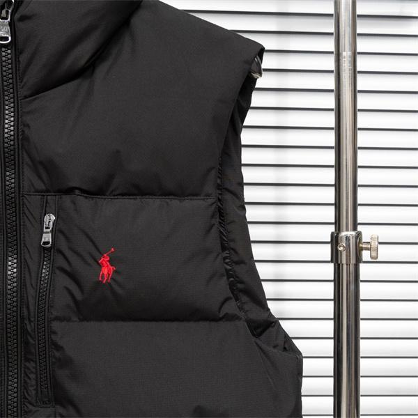 ネイビー 立领 ダウンベスト ポロラルフローレン POLO RALPH LAUREN コピー 秋冬ウォーマー 高品質