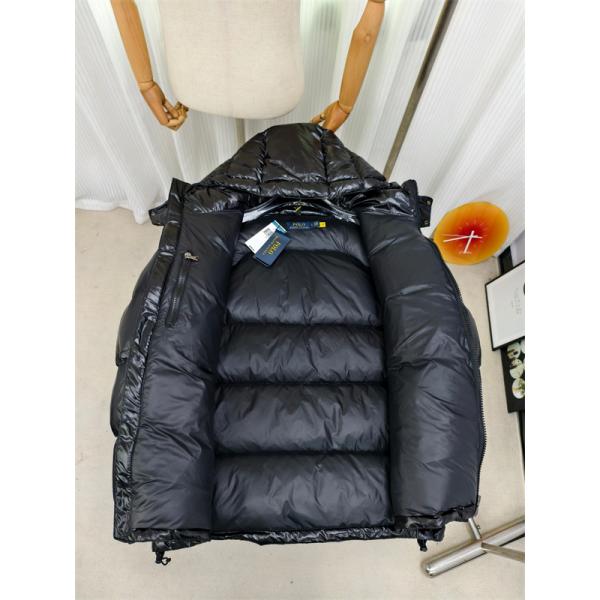 POLO RALPH LAUREN スーパーコピー 秋冬保温 ネイビー 連帽 ダウンジャケット ポロラルフローレン