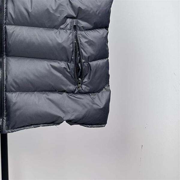 グレー 光沢 ダウンベスト ポロラルフローレン POLO RALPH LAUREN コピー 秋冬トレンディ 高品質