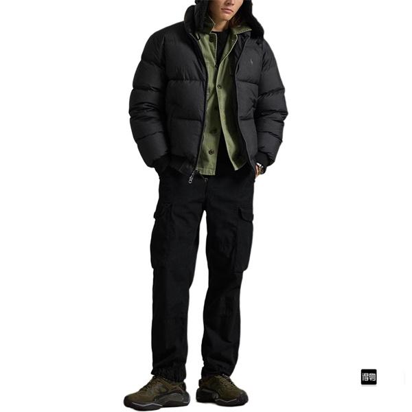 オリーブグリーン 立领 ダウンジャケット ポロラルフローレン POLO RALPH LAUREN 偽物 秋冬アウトドア 高品質