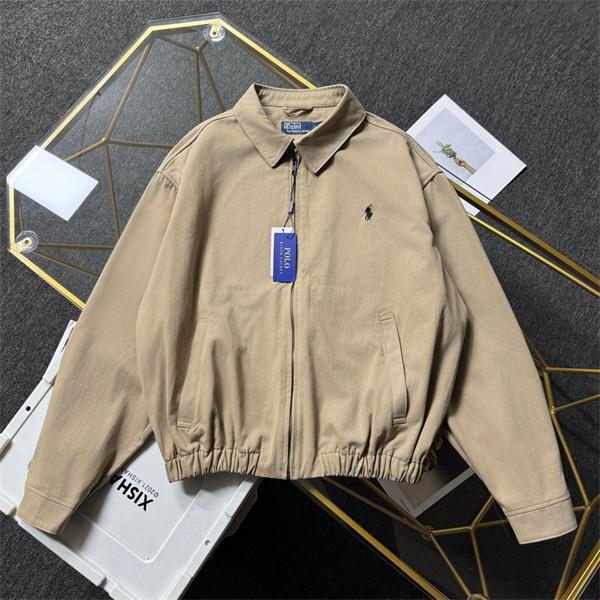 ネイビー × カーキ ジャケット ポロラルフローレン POLO RALPH LAUREN スーパーコピー 秋冬カジュアル ユニセックス