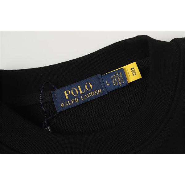 ブラック × ホワイト ベアーズプリント スウェット ポロラルフローレン POLO RALPH LAUREN コピー 秋冬可愛