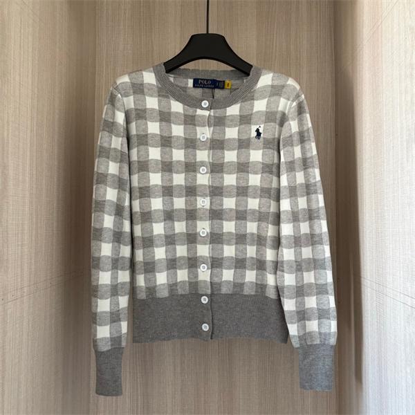 ライトブルー × ピンク × ブラック POLO RALPH LAUREN スーパーコピー 秋冬 カーディガン ポロラルフローレン