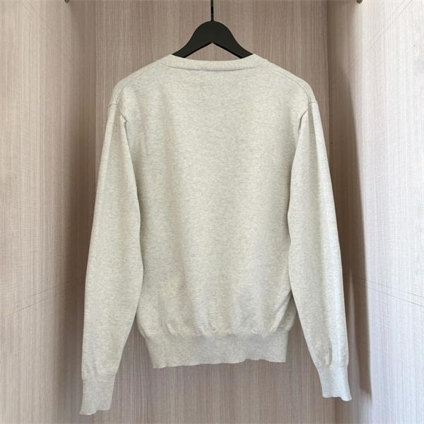  ホワイト × ブラック POLO RALPH LAUREN コピー 秋冬クラシック多彩 定番 4 色 V 领 カーディガン ポロラルフローレン