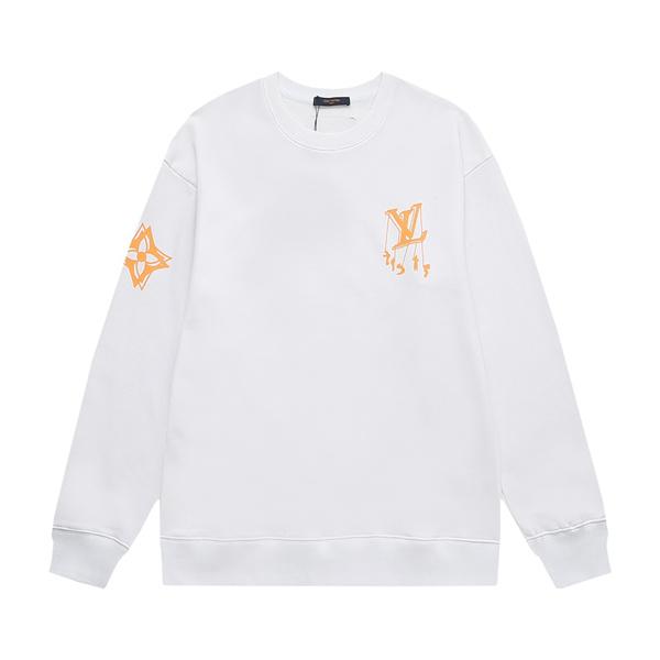 Louis Vuitton ルイ・ヴィトン 激安 ユニセックス ロンT スウェット 長袖 モノグラム ロゴプリント 秋冬 カップルコーデ 新作