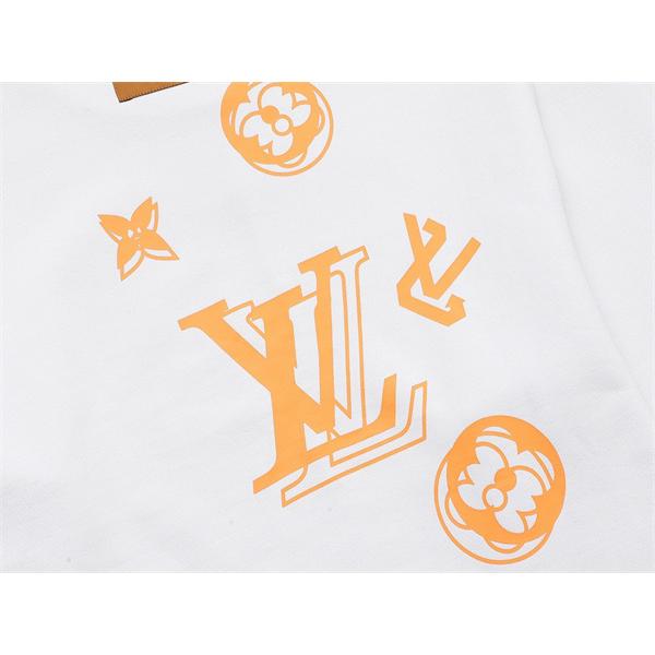 Louis Vuitton ルイ・ヴィトン 激安 ユニセックス ロンT スウェット 長袖 モノグラム ロゴプリント 秋冬 カップルコーデ 新作