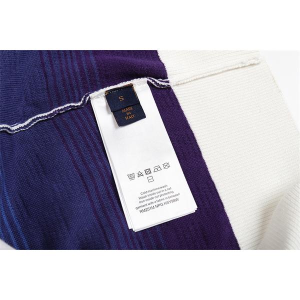 LOUIS VUITTON 路易威登 2025秋冬新作 激安 棋盤格渐变ジャカード クルーネック ニット