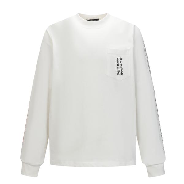 Chrome Hearts 2025秋冬新作ロングスリーブTシャツ・限定スクリプトプリント・ユニセックス