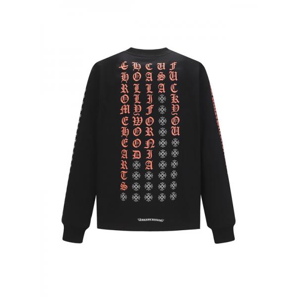 Chrome Hearts 2025秋冬新作ロングスリーブTシャツ・限定スクリプトプリント・ユニセックス