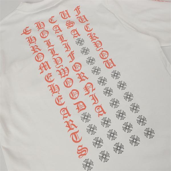 Chrome Hearts 2025秋冬新作ロングスリーブTシャツ・限定スクリプトプリント・ユニセックス