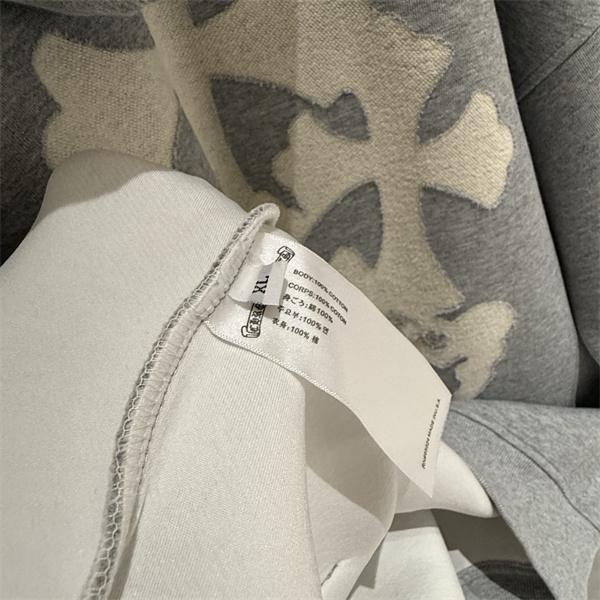 入手困難❤Chrome Heartsクロムハーツパーカーコピー秋冬新作人気ランキンググレー色