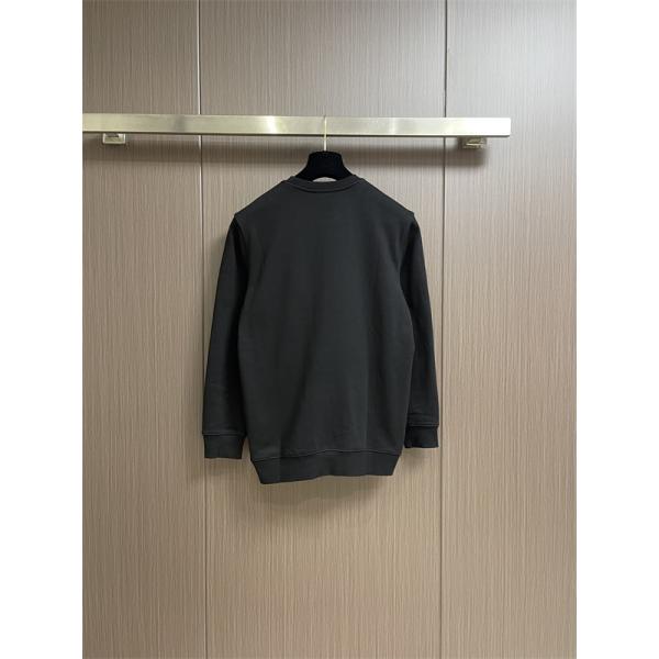 ホワイト × ブラック 2 色 シンプルミニロゴ スウェット バルマン BALMAIN コピー 秋冬 定番