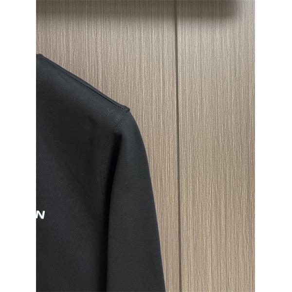 ホワイト × ブラック 2 色 シンプルミニロゴ スウェット バルマン BALMAIN コピー 秋冬 定番