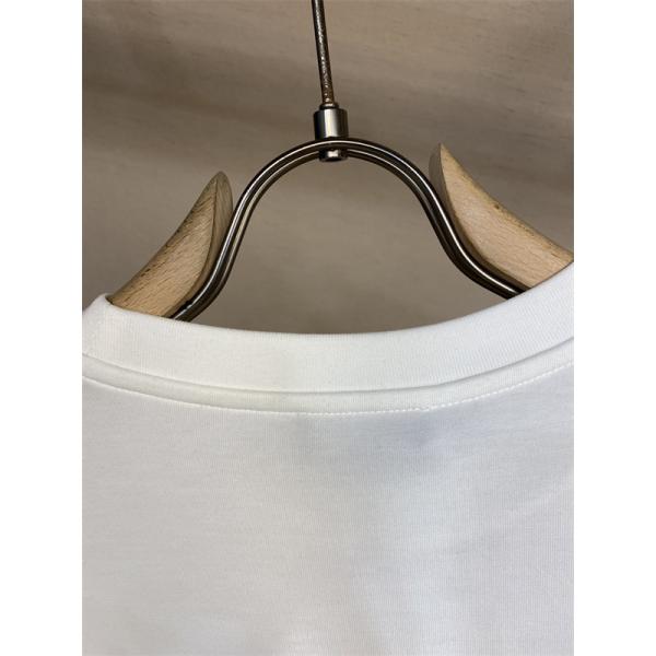  BALMAIN コピー 秋冬日常ベーシック 定番 ブラック × ホワイト 2 色 円领 ミニロゴ 長袖T シャツ バルマン