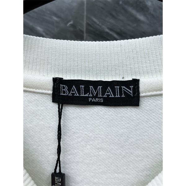 ブラック アートロゴ スウェット 防尘袋付 バルマン BALMAIN スーパーコピー 秋冬ストリートデザイン 注目