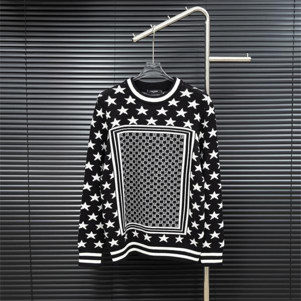 BALMAIN コピー 秋冬デザイン ブラック × ホワイト...