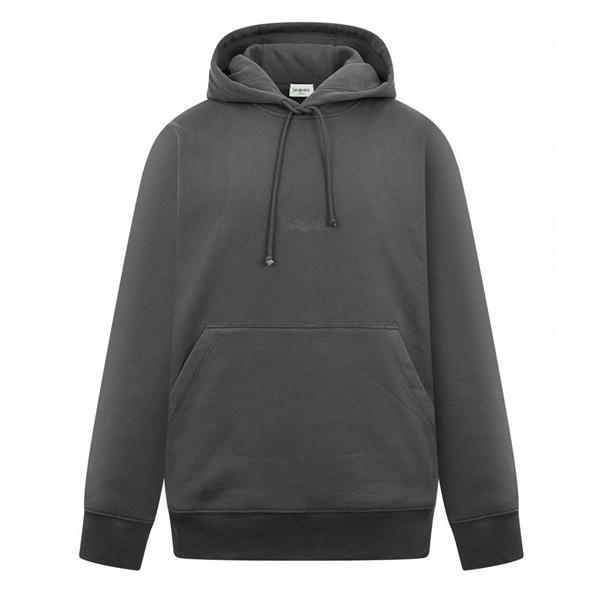 SAINT LAURENT スーパーコピー 秋冬日常 シンプル 定番 グレー ミニロゴ パーカー サンローラン