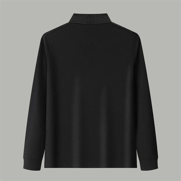 長袖T シャツ ドルチェ & ガッバーナ DOLCE & GABBANA コピー 秋冬 ビジネス ネイビー ポロ领 ポケットロゴ ロングスリーブ