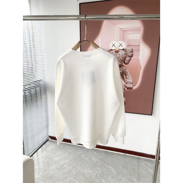 DOLCE & GABBANA コピー 秋冬 お洒落 ブラック × ホワイト 2 色 大ロゴ 円领 スウェット ドルチェ & ガッバーナ