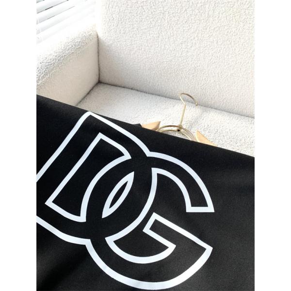 ブラック × ホワイト 2 色 大 DG ロゴ 円领 スウェット ドルチェ & ガッバーナ DOLCE & GABBANA 偽物 秋冬ブランド派注目