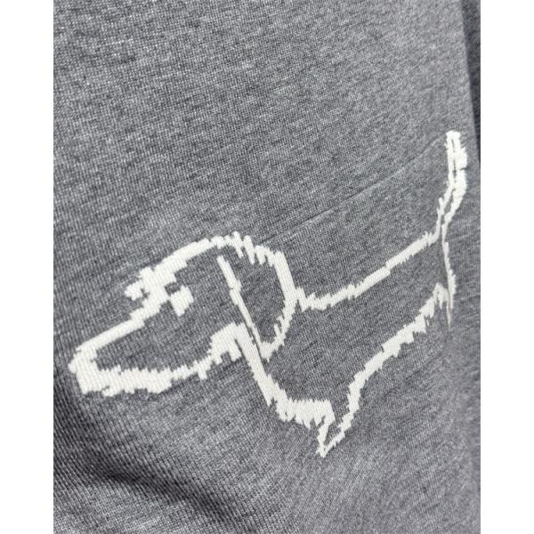 グレー × レッド × ネイビー 3 色 セーター トムブラウン Thom Browne コピー 秋冬カラフル 最新