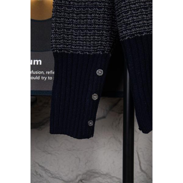 ライトグレー 紋様ニット Thom Browne スーパーコピー 秋冬質感豊か 新作 セーター トムブラウン