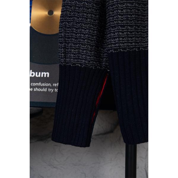 ライトグレー 紋様ニット Thom Browne スーパーコピー 秋冬質感豊か 新作 セーター トムブラウン